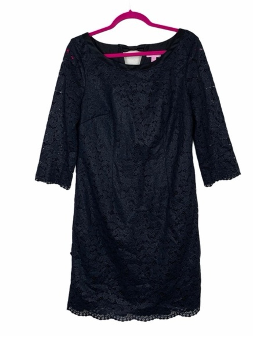 Lilly Pulitzer Elegant Claudette Black Lace Dress